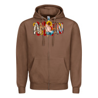 Chestnut amen Zipper Hoodie - RacoonDesign