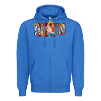 True Royal amen Zipper Hoodie - RacoonDesign