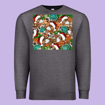 Santa Skeleton Christmas Tumbler Premium Sweatshirt Designed By Artiststas