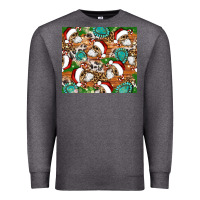 Charcoal Heather santa skeleton christmas tumbler Premium Sweatshirt - Artiststas