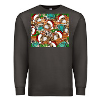 Smoke santa skeleton christmas tumbler Premium Sweatshirt - Artiststas