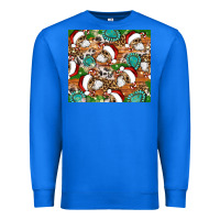 True Royal santa skeleton christmas tumbler Premium Sweatshirt - Artiststas