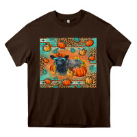 Chocolate Brown Autumn Baby Calf Heavy Core Tee - LillyAllenDesigns