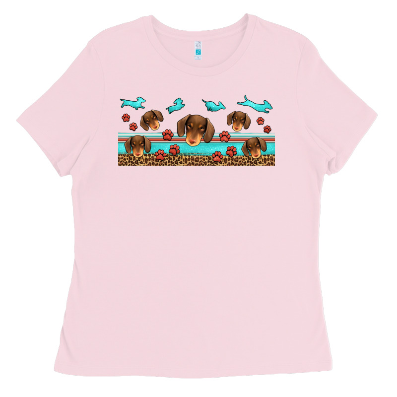Dachshund Wiener Dog Ladies Tee by Jasminsmagicworld | Teevron