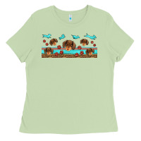 Matcha dachshund wiener dog Ladies Tee - Jasminsmagicworld