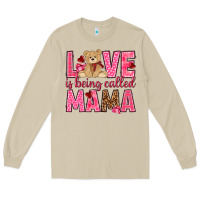 Mushroom Love is being called Mama Valentine's Day Long Sleeve Tee - HowdyJamesFarm
