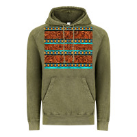 Vintage Olive tooled leather and aztec Vintage Hoodie - TumblerDesignByShophia