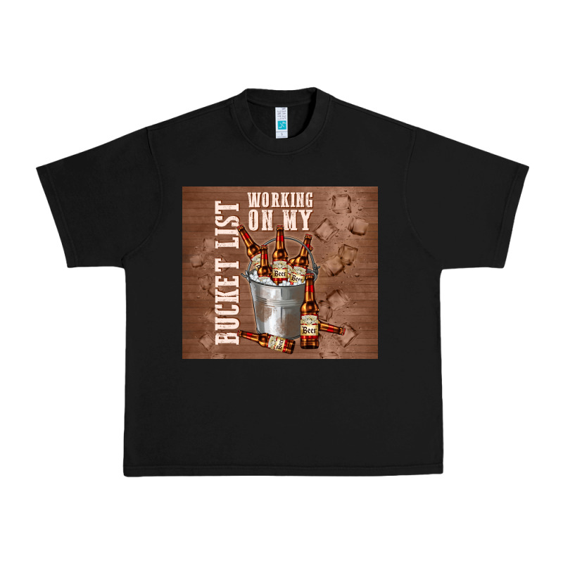 Working On My Bucket List Urban Heavy Tee by TumblerDesignByShophia | Teevron