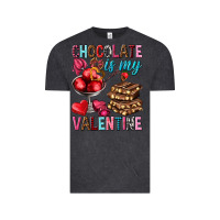 Vintage Black Chocolate is my valentine Valentine's Day Vintage Tee - HowdyJamesFarm