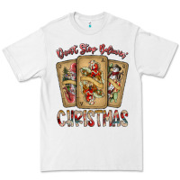 White dont stop believin christmas Premium Tee - SublimationCraftShop