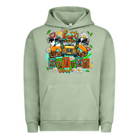 Pigment Oil Green best bus driver ever Urban Hoodie - AdoDesignShop