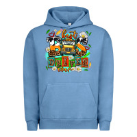 Pigment Pebble Blue best bus driver ever Urban Hoodie - AdoDesignShop
