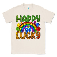 Natural Happy go lucky LGBTQ+ Classic Tee - NancyCooperArtShop
