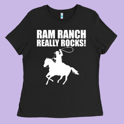 Ram Ranch Really Rocks! Ladies Tee Designed By Bettercallsaul