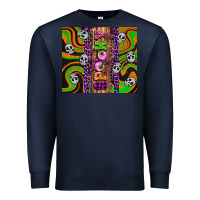 Navy Spooky Premium Sweatshirt - Artiststas