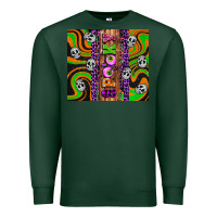 Sports Green Spooky Premium Sweatshirt - Artiststas