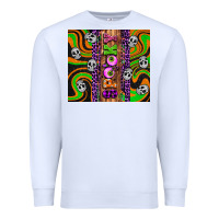 White Spooky Premium Sweatshirt - Artiststas