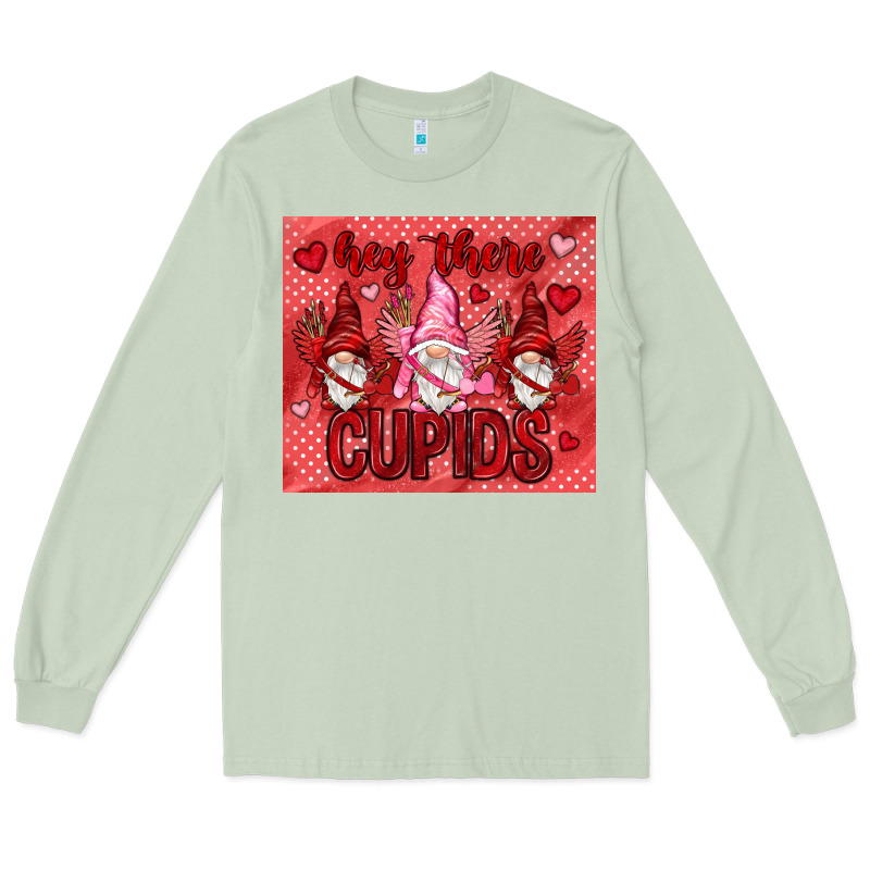 Hey There Cupids With Gnomies Tumbler Long Sleeve Tee by HowdyJamesFarm | Teevron