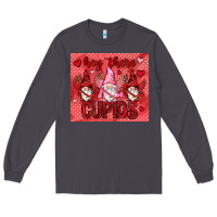 Smoke Hey there Cupids with gnomies tumbler Long Sleeve Tee - HowdyJamesFarm