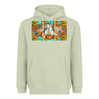 Matcha Goat Family Fall Pumpkins Heavyweight Hoodie - Artiststas