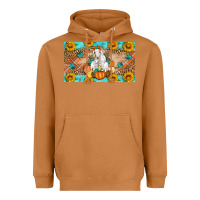 Meerkat Goat Family Fall Pumpkins Heavyweight Hoodie - Artiststas