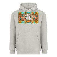 Goat Family Fall Pumpkins Heavyweight Hoodie | Teevron