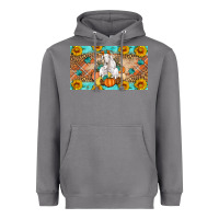 Storm Goat Family Fall Pumpkins Heavyweight Hoodie - Artiststas