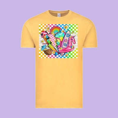Retro Summer Vintage Tee Designed By Tumblerdesignbyshophia
