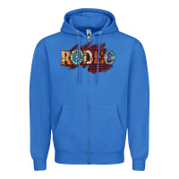True Royal Rodeo Christmas Zipper Hoodie - CowhideDigitalArt