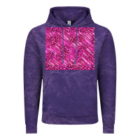 Cloud Purple pink glitter with leopard pattern Vintage Hoodie - TumblerDesignByShophia