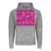 Cloud Rock pink glitter with leopard pattern Vintage Hoodie - TumblerDesignByShophia