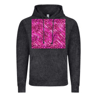 Vintage Black pink glitter with leopard pattern Vintage Hoodie - TumblerDesignByShophia