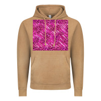 Vintage Camel pink glitter with leopard pattern Vintage Hoodie - TumblerDesignByShophia
