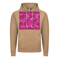 Vintage Coffee pink glitter with leopard pattern Vintage Hoodie - TumblerDesignByShophia