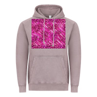 Vintage Zinc pink glitter with leopard pattern Vintage Hoodie - TumblerDesignByShophia