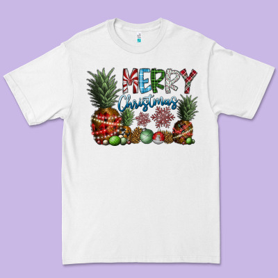 Merry Christmas Premium Tee Designed By Sublimationcraftshop