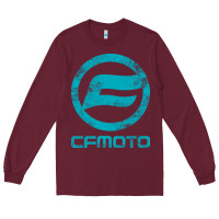 Burgundy CF Moto Vintage UTV ATV SXS original off road Gift Long Sleeve Long Sleeve Tee - lanVoArt