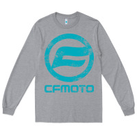 Heather Grey CF Moto Vintage UTV ATV SXS original off road Gift Long Sleeve Long Sleeve Tee - lanVoArt