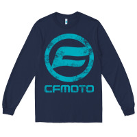 Navy CF Moto Vintage UTV ATV SXS original off road Gift Long Sleeve Long Sleeve Tee - lanVoArt