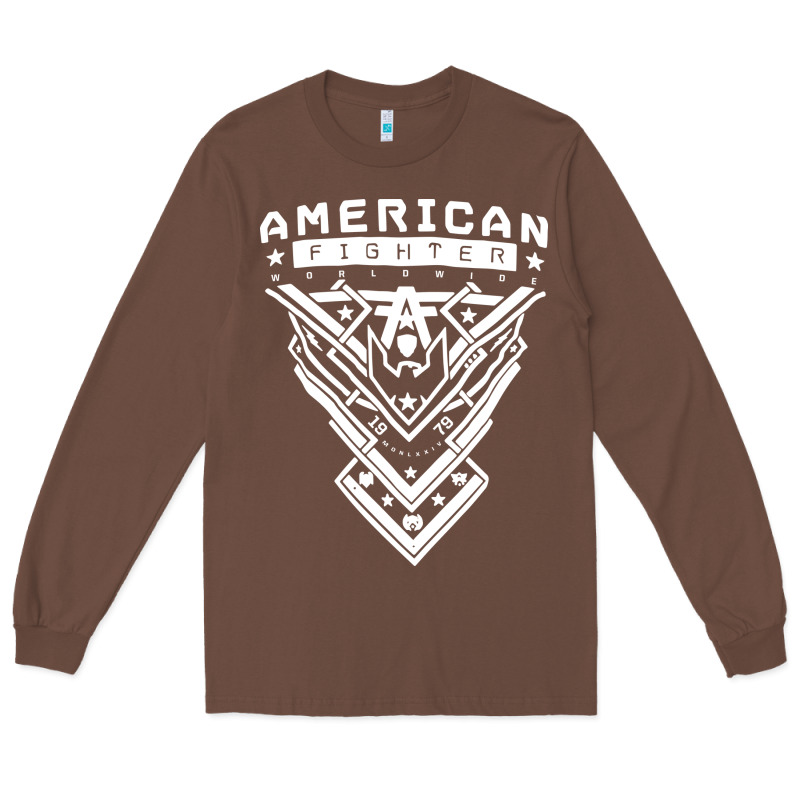 American Fighter 3 Long Sleeve Tee by lanVoArt | Teevron