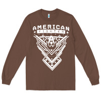 Chestnut American Fighter 3 Long Sleeve Tee - lanVoArt
