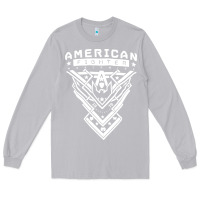 Moon Dust American Fighter 3 Long Sleeve Tee - lanVoArt