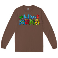 Chestnut autism mama Long Sleeve Tee - CowGirlArtShop