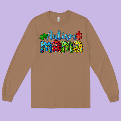 Autism Mama Long Sleeve Tee Designed By Cowgirlartshop