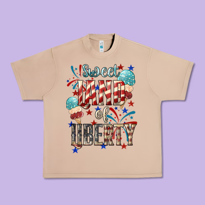 Sweet Land Of Liberty 4th Of July Urban Heavy Tee Designed By Howdyjamesfarm