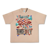 Burro Sweet land of liberty 4th of july Urban Heavy Tee - HowdyJamesFarm