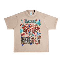 French Oak Sweet land of liberty 4th of july Urban Heavy Tee - HowdyJamesFarm