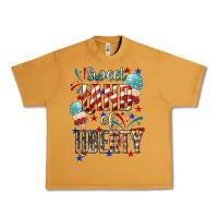 Peanut Butter Sweet land of liberty 4th of july Urban Heavy Tee - HowdyJamesFarm