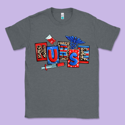 Usa Nurse Classic Tee Designed By Ranaportraitstore