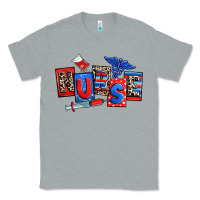 Heather Grey usa nurse Classic Tee - RanaPortraitStore